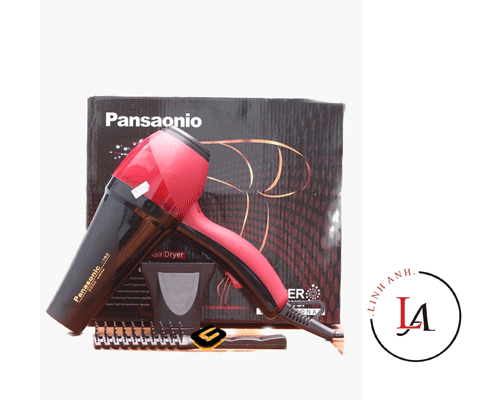 Máy sấy Panasinio 162 đỏ đen 2000w
